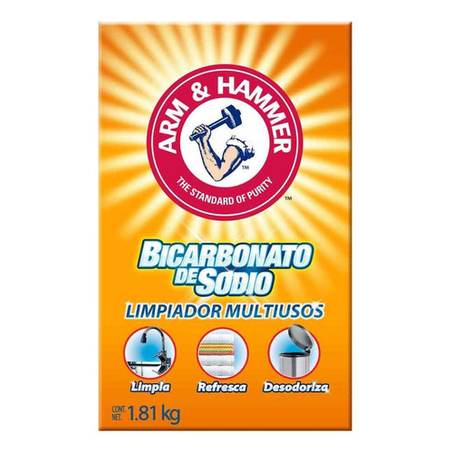 Bicarbonato De Sodio Arm And Hammer 1.8kg