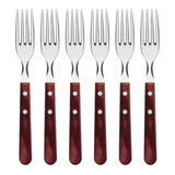 Set De 6 Tenedores De Mesa Polywood