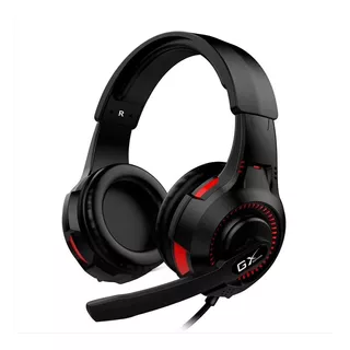 Auriculares Gamer Genius Gx Gaming Hs-g600v Negro Y Rojo