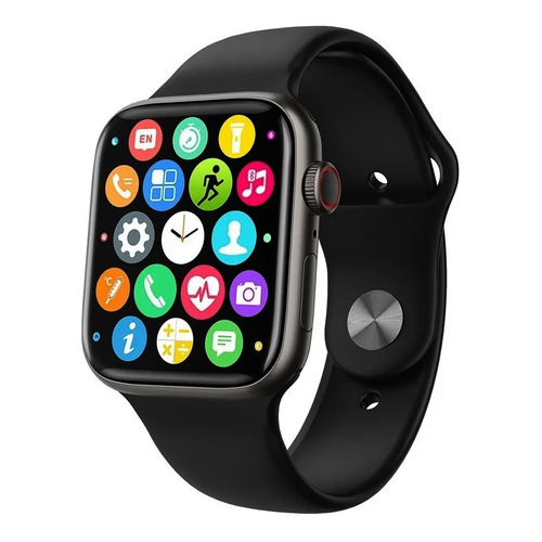 Reloj Inteligente Smartwatch I8 Bluetooth Android Ios Sport Color de la malla Negro