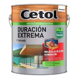 Pintura Madera Cetol Duración Extrema Satinado 4 Lts