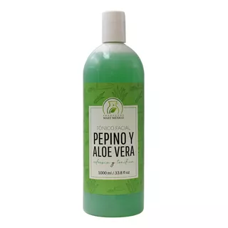 Tónico Facial Agua De Pepino & Aloe Vera (1 Litro) Tipo De Piel Todo Tipo De Piel