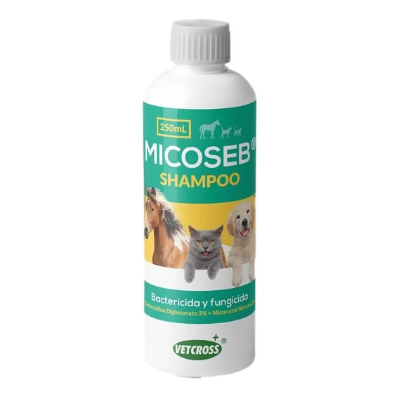 Shampoo Micoseb 250ml Vetcross