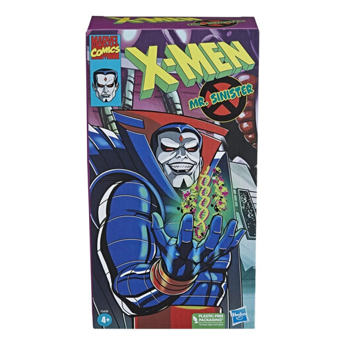 Figura Articulada Mr. Sinister X-men Vhs Marvel Comic Hasbro