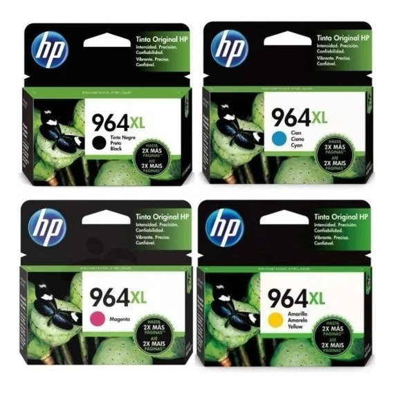 Cartucho Original Hp 964xl 9010 9016 9018 9020 Pack X4