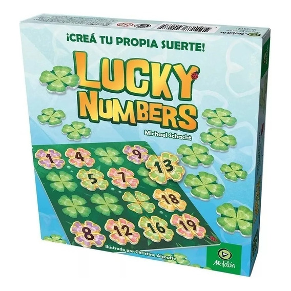 Juego De Mesa Lucky Numbers Maldon