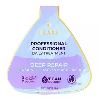 Bel Wòch Acondicionador Solido Daily Treatment - Deep Repair