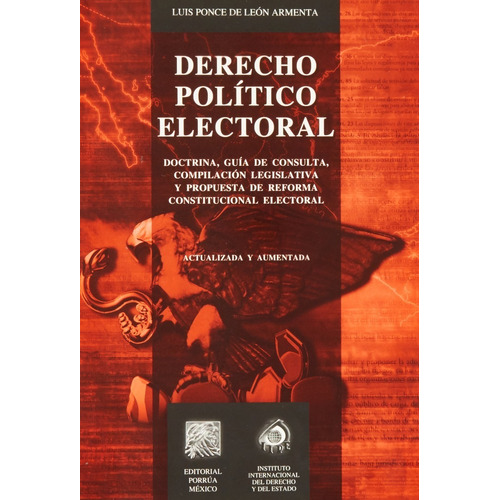 Libro Derecho Politico Electoral Doctrina Guia De Consulta 
