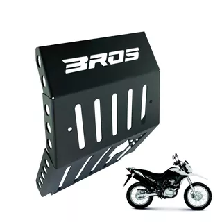 Protetor Carter Aço Carbono Honda Bros 160 2015 / 2022 Top