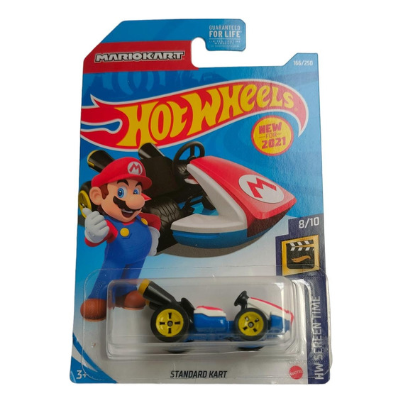 Hot Wheels Mario Nintendo Mariokart Standard Kart Screentime