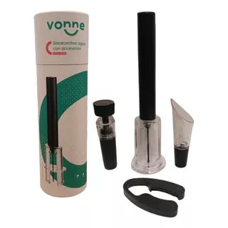 Sacacorchos Aguja Con Accesorios Vonne Cvck-scag Color Negro