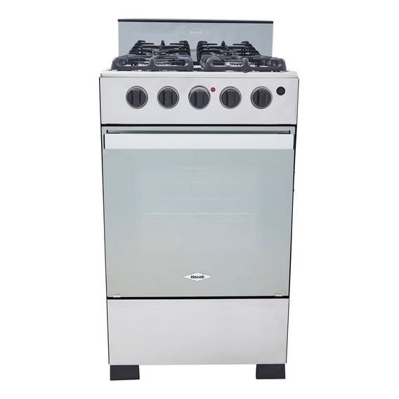 Estufa Romero Ultra Haceb 50 Cms Gas Natural Inox Color Negro 120V