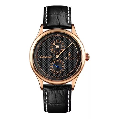 Reloj Hombre Seger 9232 Original Eeuu Automatico Elegante