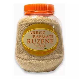 Arroz Basmati Aromático Indiano Premium 500g Ruzene