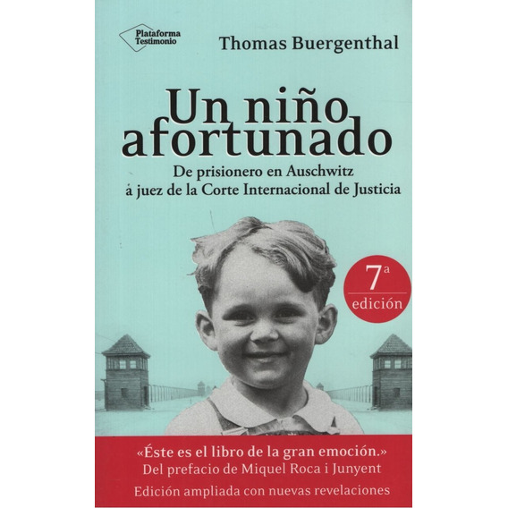 Libro Un Niño Afortunado - De Prisionero En Auschwitz A Juez