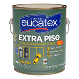 Tinta Eucatex Extra Piso 3,6l Fosco - Cinza