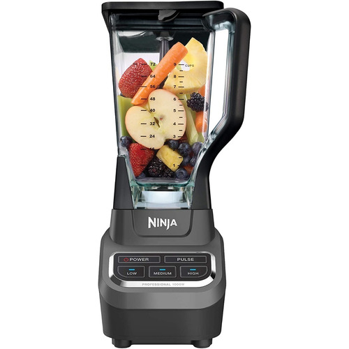 Licuadora Ninja Professional Blender 1000 BL610 2.1 L negra y plata 120V