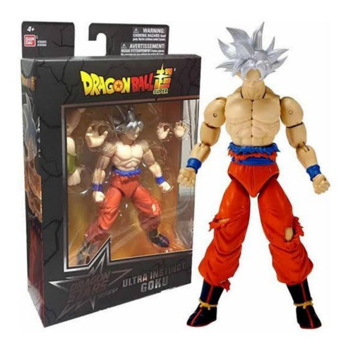 Figura de acción  Goku ultra instinct Dragon Ball Super 35994 de Bandai Dragon Stars