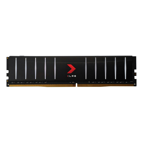 Memoria RAM XLR8 gamer color negro 16GB 1 PNY MD16GD4320016LP