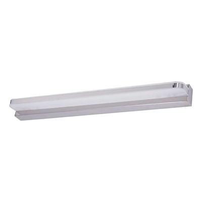 Aplique Led Cromo Y Acrilico Diseño Moderno 12w 52cm 