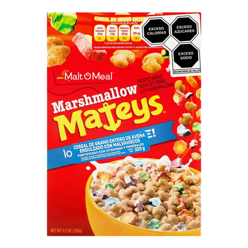 Malt-o-meal Cereal De Granos Avena Con Malvaviscos Marshmall