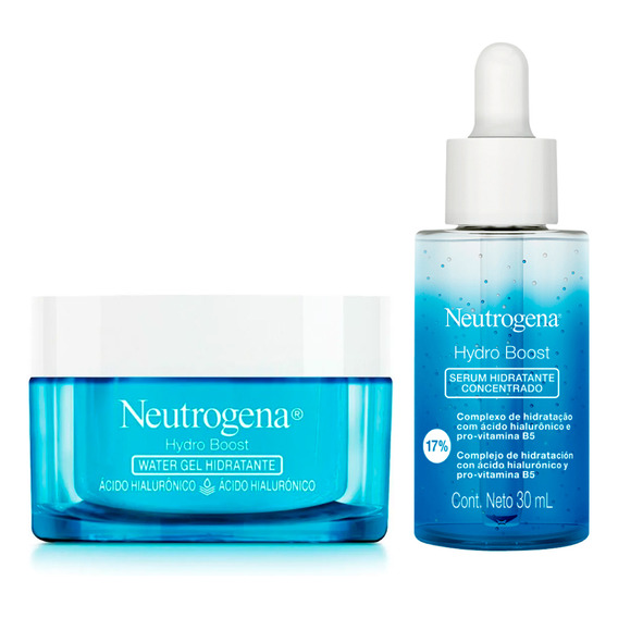 Combo Neutrogena Hydroboost Water Gel Noche 50gr + Serum30ml