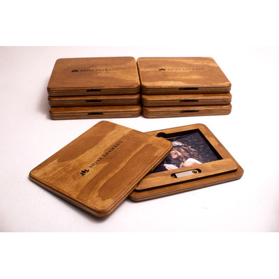 Caja De Madera Para Fotos Y Video 4x6 Personalizada