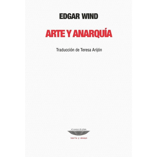 Arte Y Anarquia - Edgar Wind