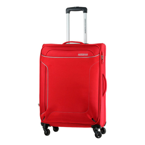 Maleta American Tourister Layton Mediana Expandible Color Rojo Lisa