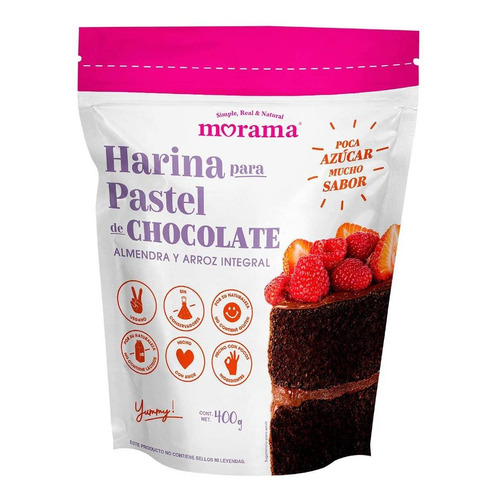 Harina Morama Pastel Chocolate 400g