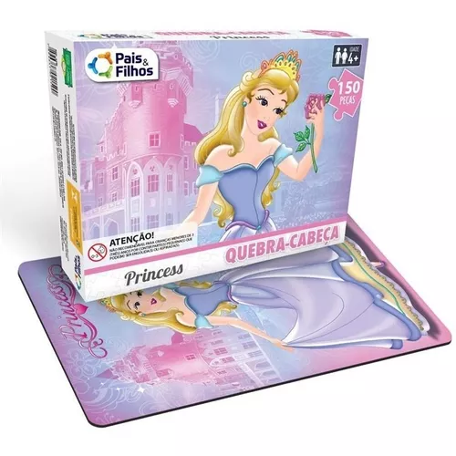 JOGO QUEBRA CABECA 150 PÇS PUZZLE PRINCESAS