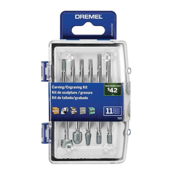 Kit 11 Acc Dremel Micro Kit Tallar/grab