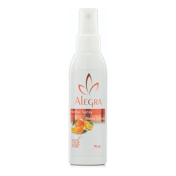 Alegra! Herbal Spray De Naranja & Blend Citricos- Pura Soap