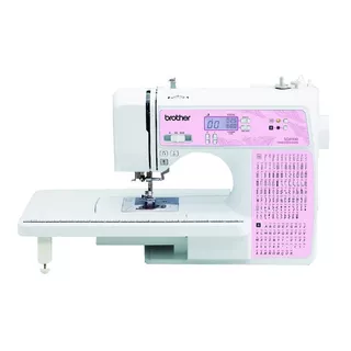 Máquina De Costura Brother Sq9100 99 Pontos Portátil Branca/rosa 110v/220v