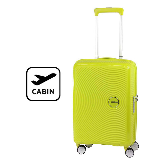 Maleta American Tourister Curio Yellow Spinner 55/20 Tsa