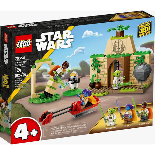 Kit Lego Star Wars Tm 75358 Templo Jedi De Tenoo 124 Piezas