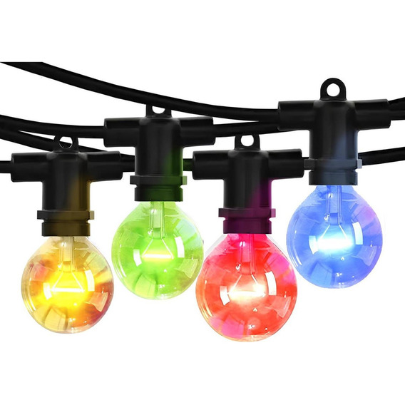 Guirnalda Luces Led Colores Maxwell 10 Mts Unible Navidad