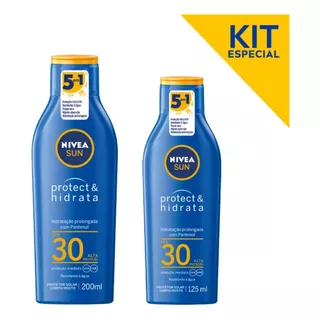 Kit Nivea Sun Protege E Hidrata Fps30 200ml + 125 Ml