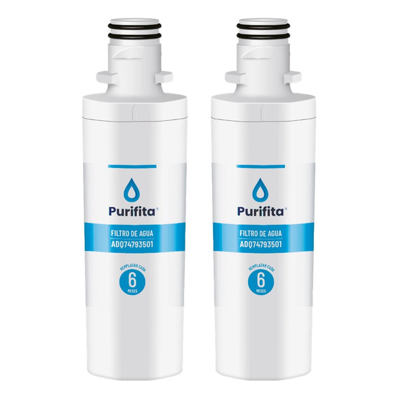 Filtro De Agua Para Nevera LG Purifita Adq73693901 Set X2