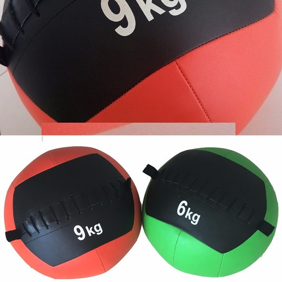 Wall Ball 10kg Balones Cocidos  Balones De Cuero  