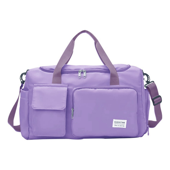 Maleta Deportiva Gym Viaje Bolsa Moda Casual Morral Bcel Xsh Color Lila