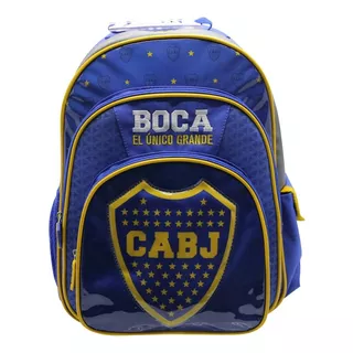 Mochila Boca Jr 16  Espalda