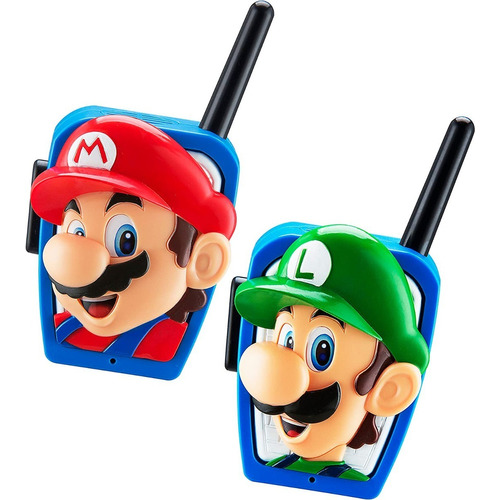 Super Mario Bros Walkie Talkies Radio Luigi & Mario Nintendo