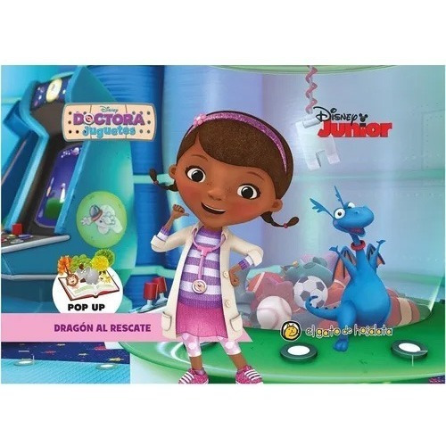 Dragon Al Rescate, De Disney Junior., Vol. 1. Editorial Guadal, Tapa Dura, Edición 1 En Español