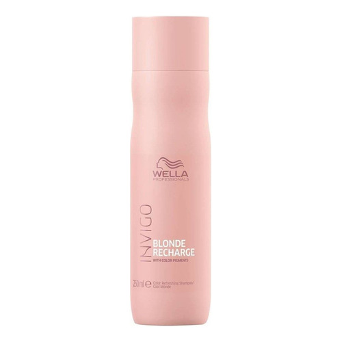 Shampoo Wella Matizador Invigo Blonde Recharge 250ml