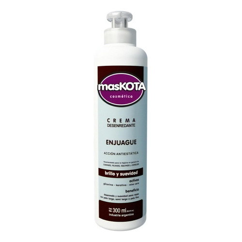 Acondicionador Desenredante Perros Profesional Maskota 300ml Fragancia