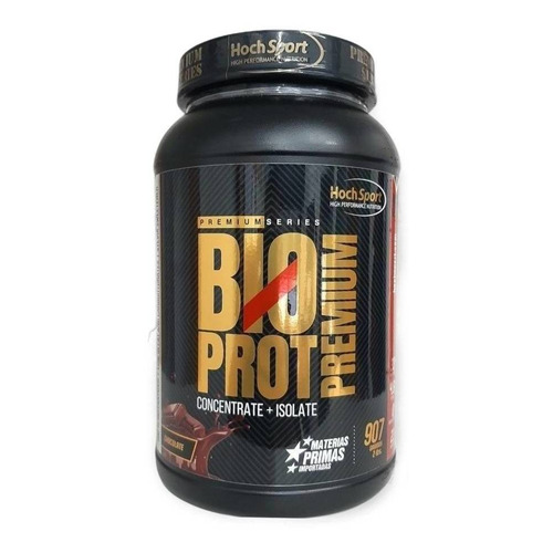 Suplemento en polvo HochSport  Premium Series Bioprot Premium proteínas sabor chocolate en pote de 907g