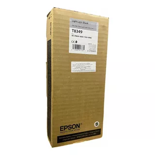 Cartucho Original Epson T8349 Gris Claro Sc-p9000 / 8000