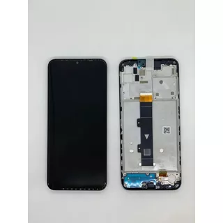 Tela Frontal Display Compatível Moto G10 Xt2127-1 C/ Aro Ori