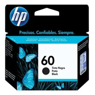 Cartucho De Tinta Hp 60 Negro Original Para Impresora Cc640w